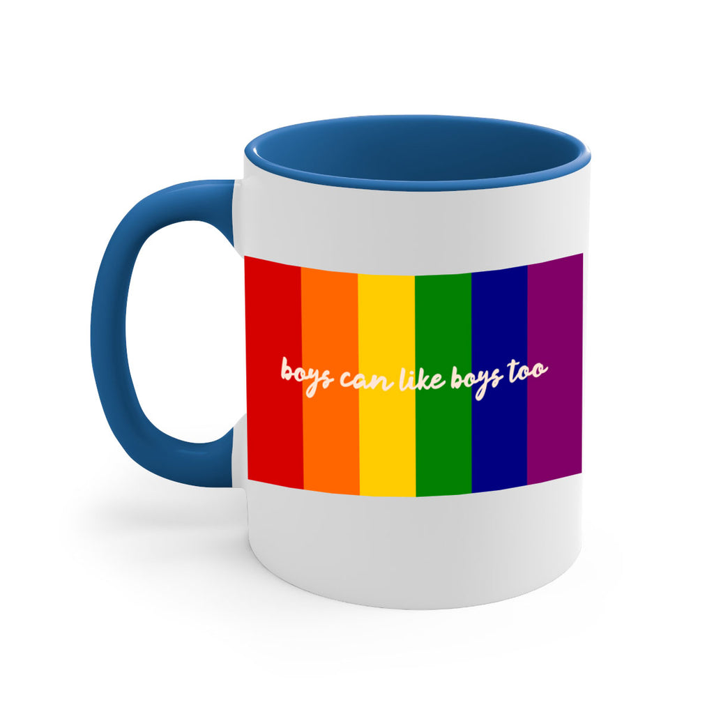 Boys can like Boys too 17#- lgbt-Mug / Coffee Cup