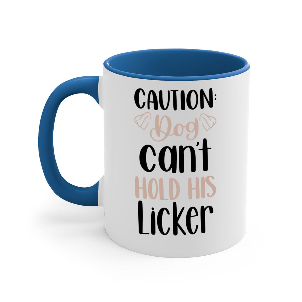 Caution Dog Cant Hold Style 31#- Dog-Mug / Coffee Cup