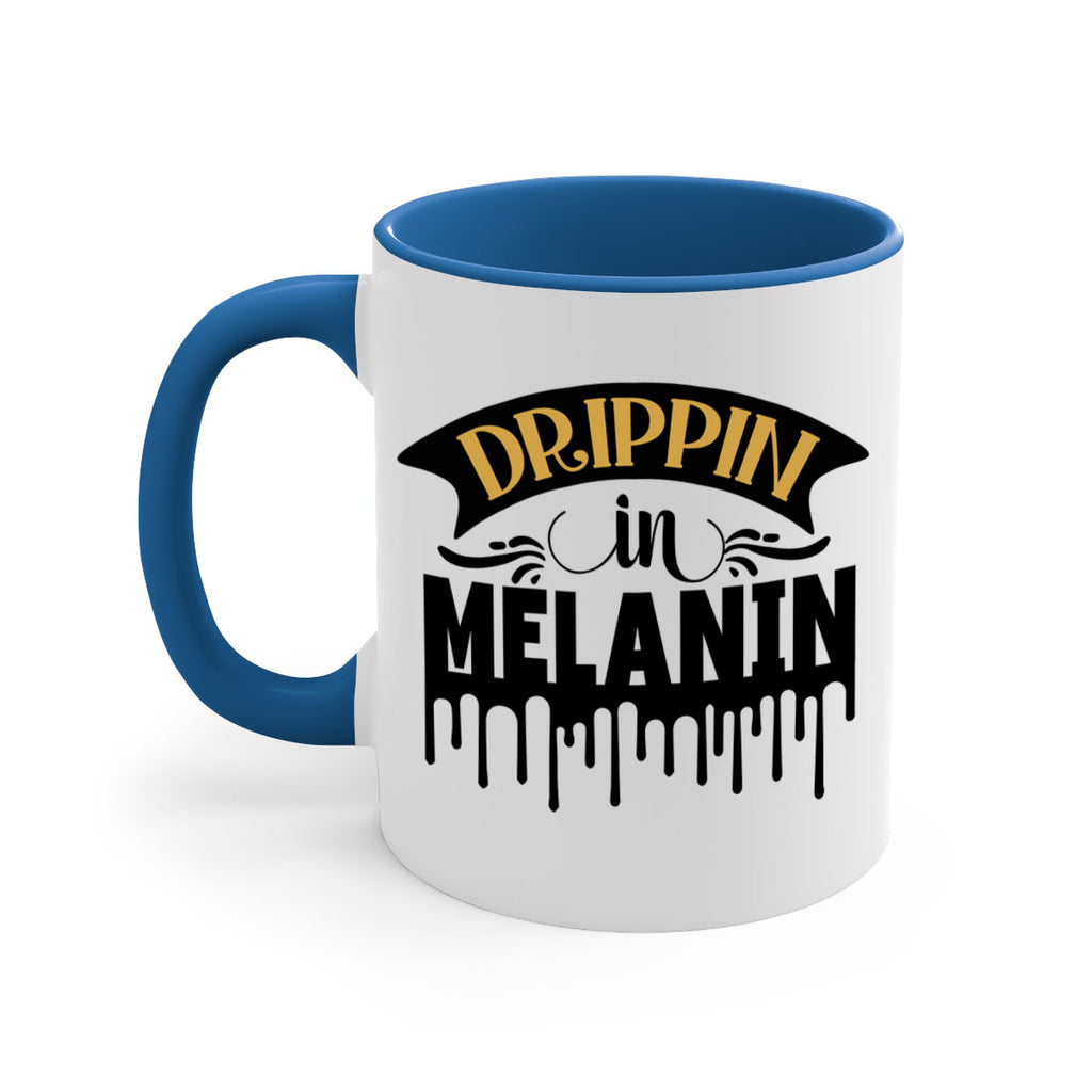 Drippin in melanin Style 41#- Black women - Girls-Mug / Coffee Cup