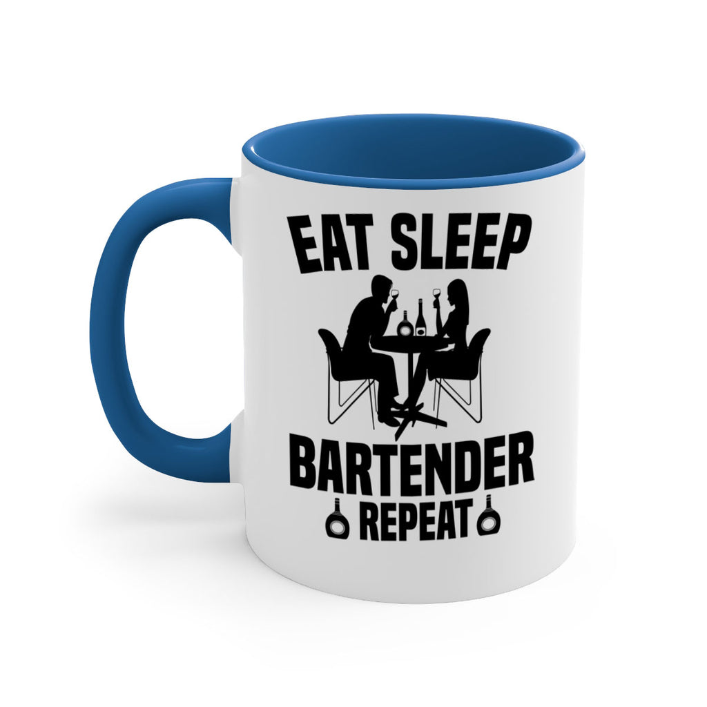 Eat sleep Style 3#- bartender-Mug / Coffee Cup