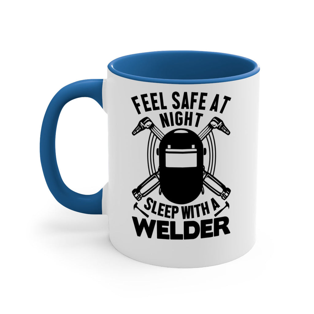Feel safe at night Style 9#- welder-Mug / Coffee Cup