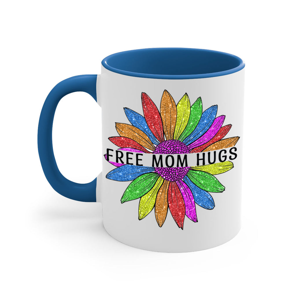 Free Mom Hugs Gay Pride Lgbt Flower 26#- lgbt-Mug / Coffee Cup