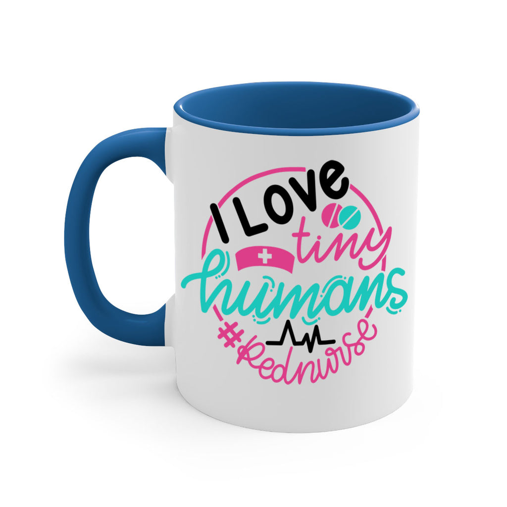 I Love Tiny Humans Red Nurse Style Style 167#- nurse-Mug / Coffee Cup