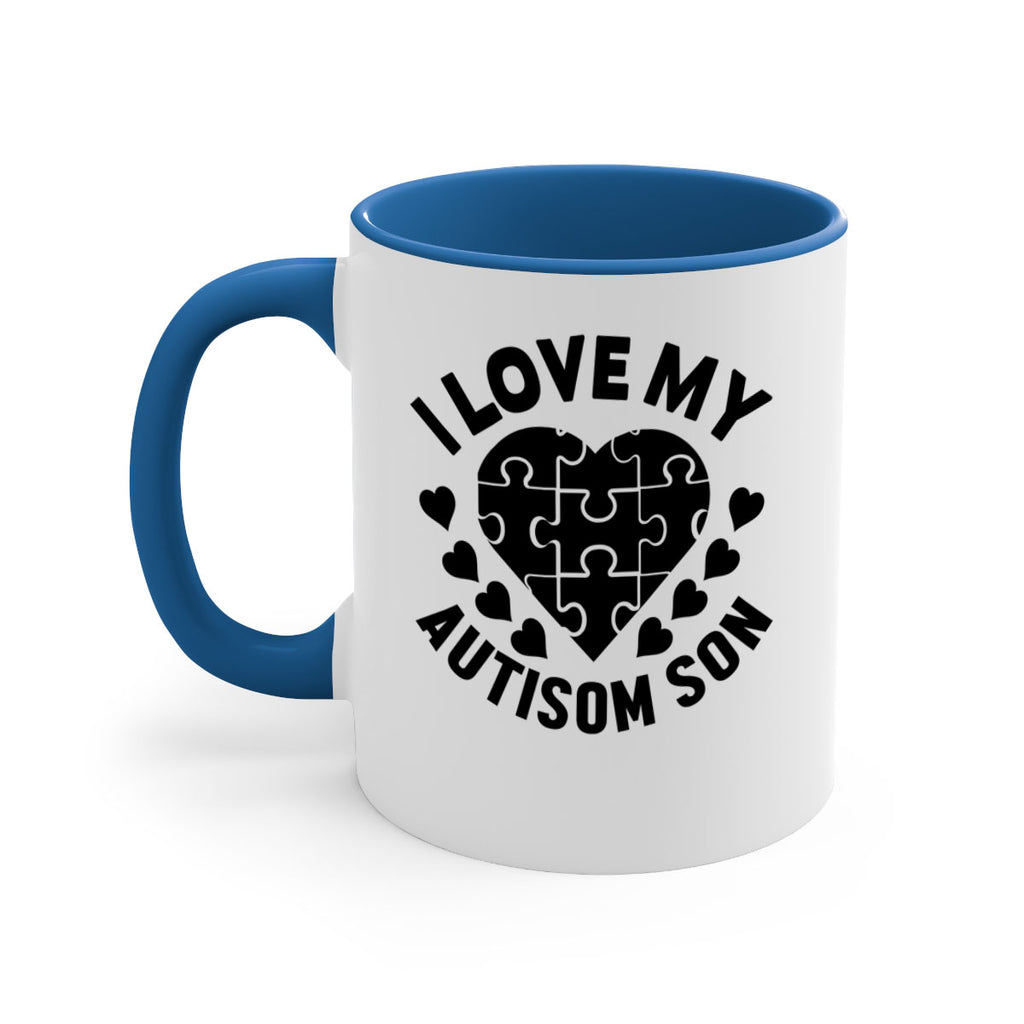 I love my Style 45#- autism-Mug / Coffee Cup