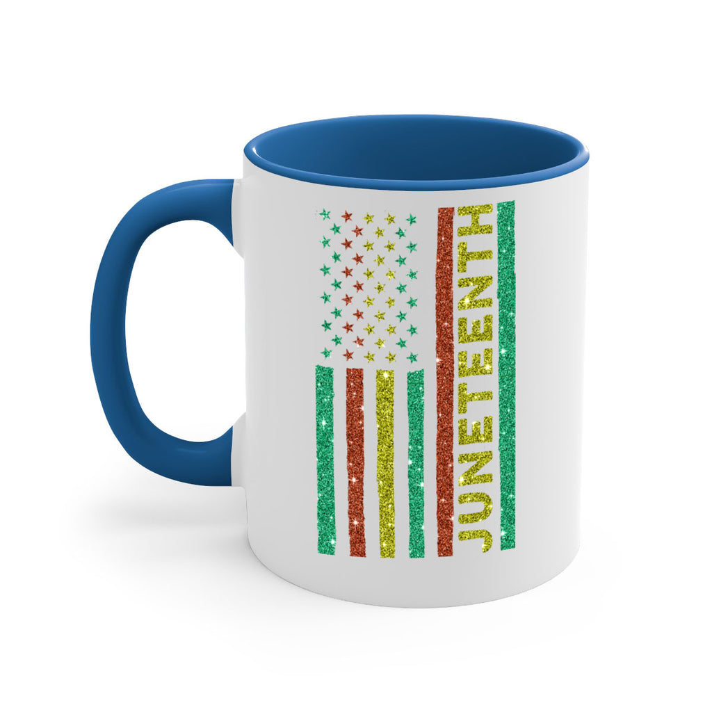 Juneteenth Freedom Day Afro Usa Flag Png 23#- juneteenth-Mug / Coffee Cup