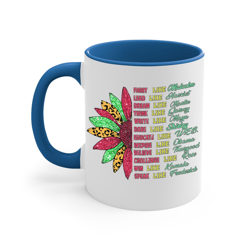 Juneteenth Sunflower Design 17#- juneteenth-Mug / Coffee Cup
