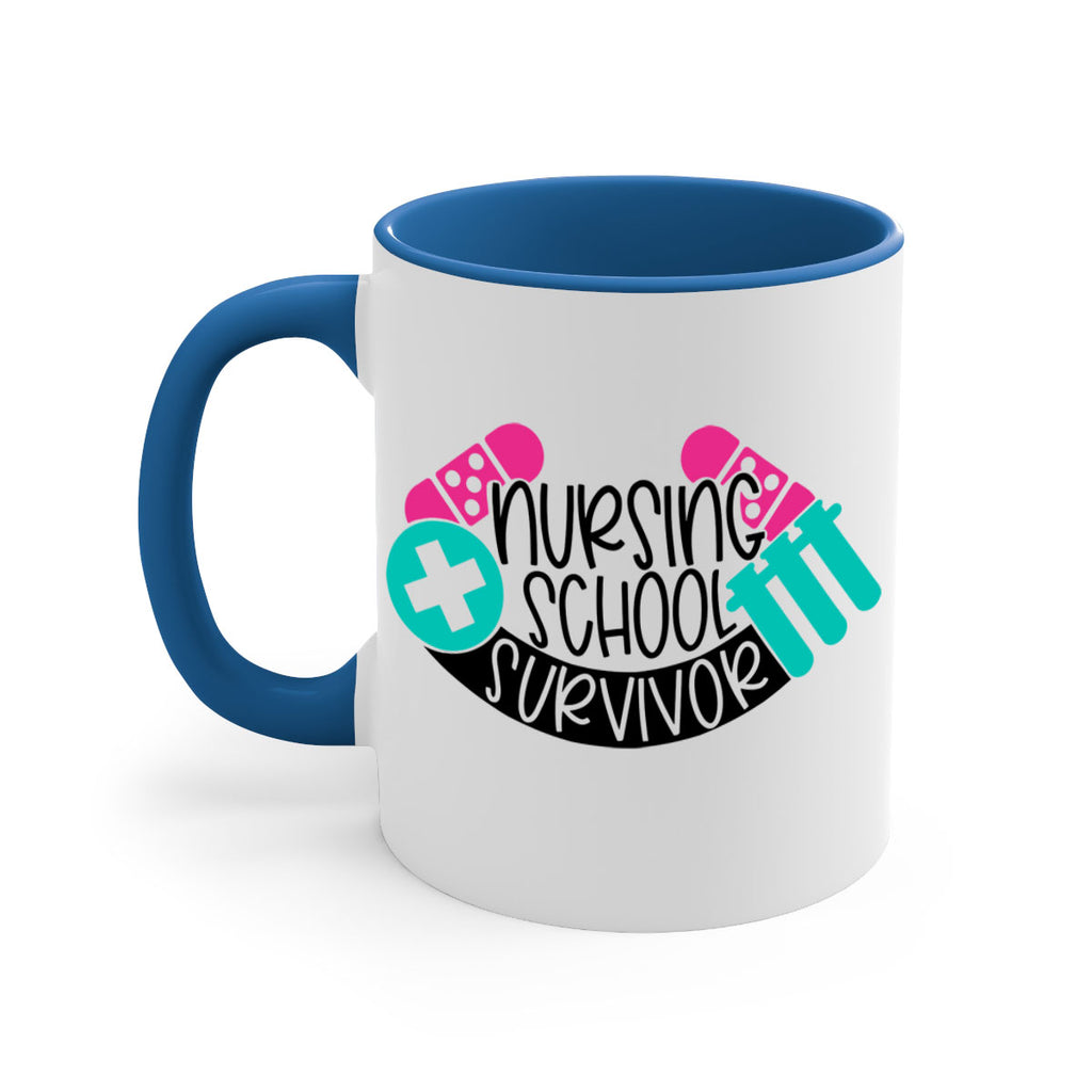 Nursing School Survivor Style Style 64#- nurse-Mug / Coffee Cup