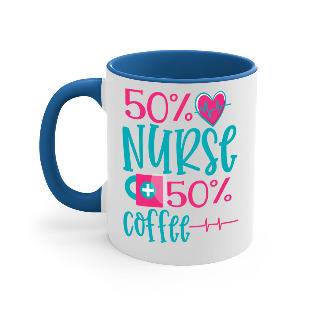 Percent Nurse Percent Coffee Style 395#- nurse-Mug / Coffee Cup