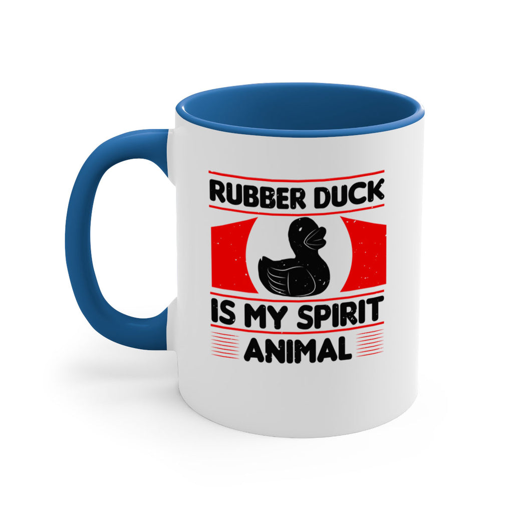 Rubber duck is my spirit animal Style 19#- duck-Mug / Coffee Cup