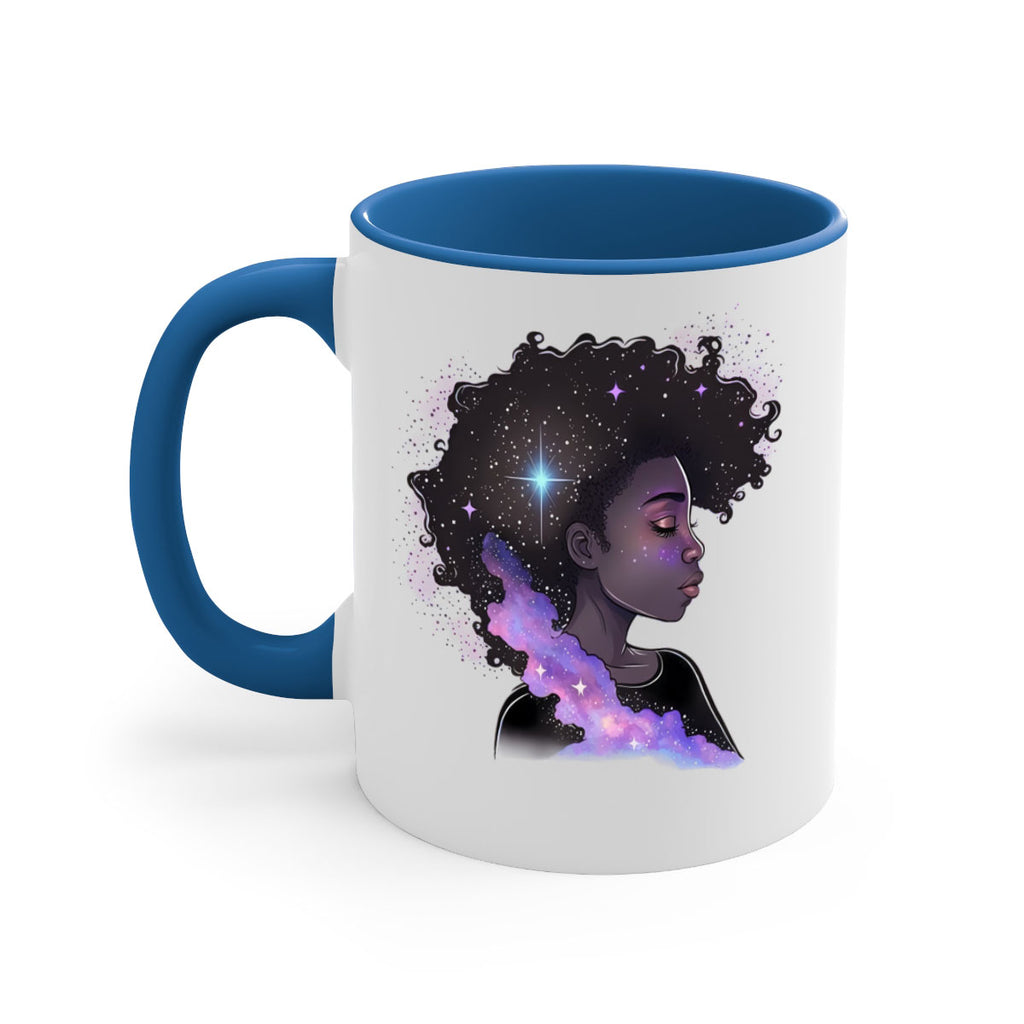 Sparkling Black Girl Design 4#- Black women - Girls-Mug / Coffee Cup