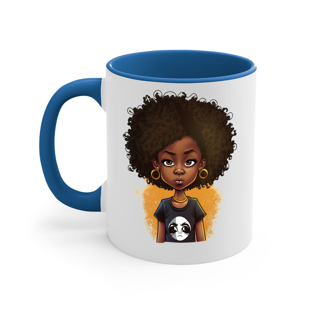 Sparkling Black Girl Design 8#- Black women - Girls-Mug / Coffee Cup