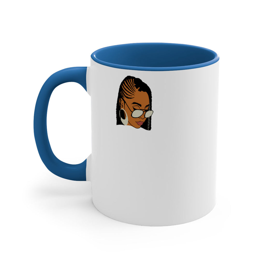 black afro 39#- Black women - Girls-Mug / Coffee Cup