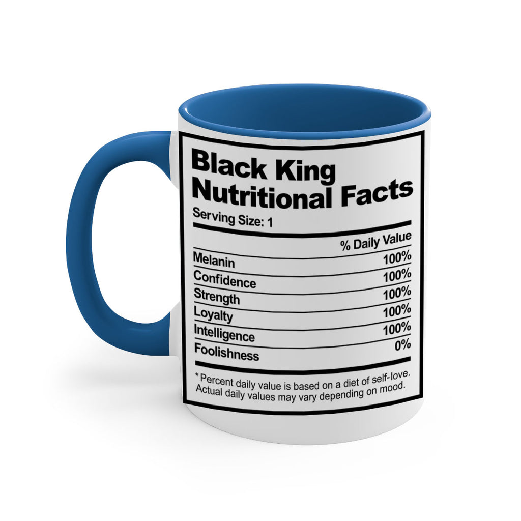 black king nutritional facts 231#- black words - phrases-Mug / Coffee Cup
