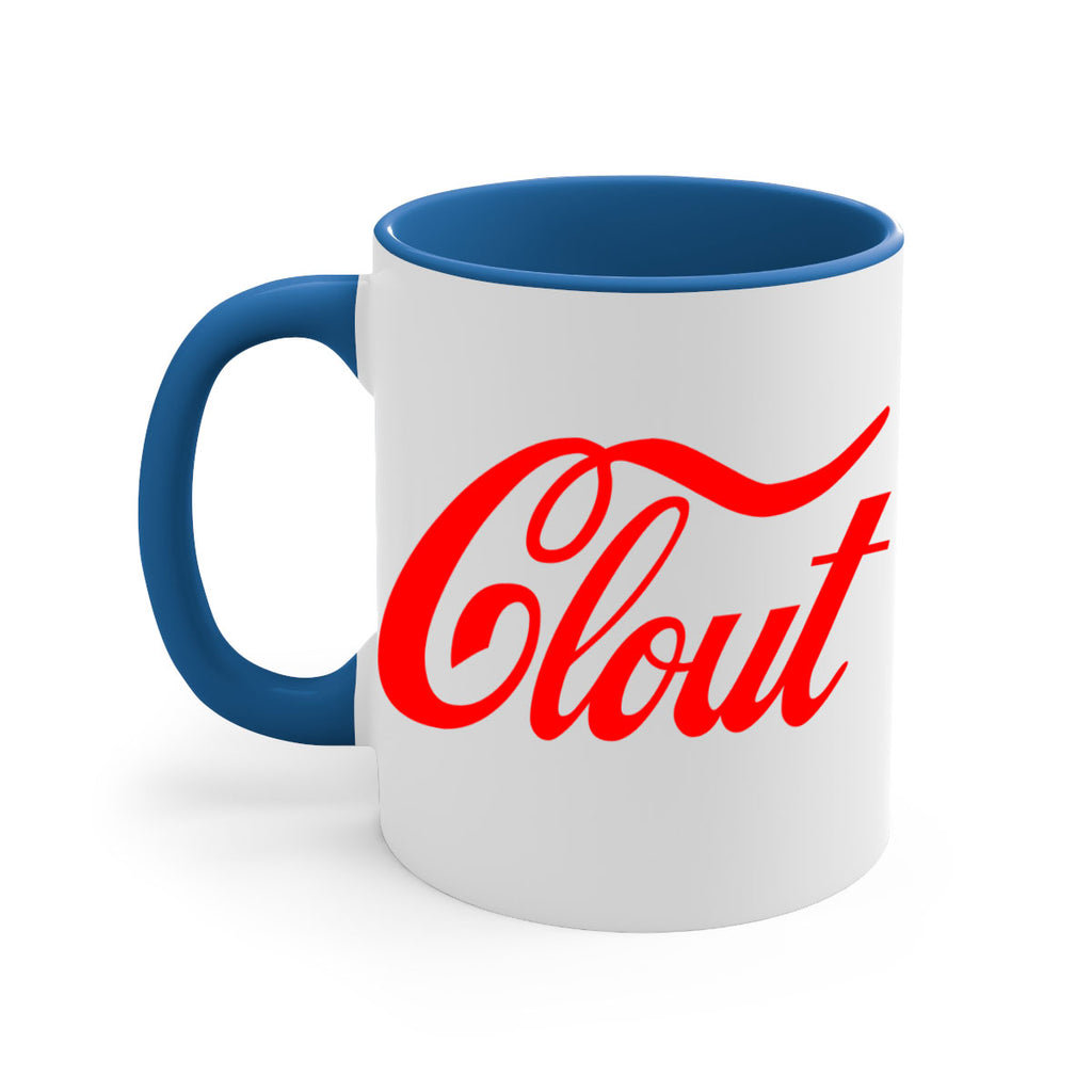 clout 185#- black words - phrases-Mug / Coffee Cup