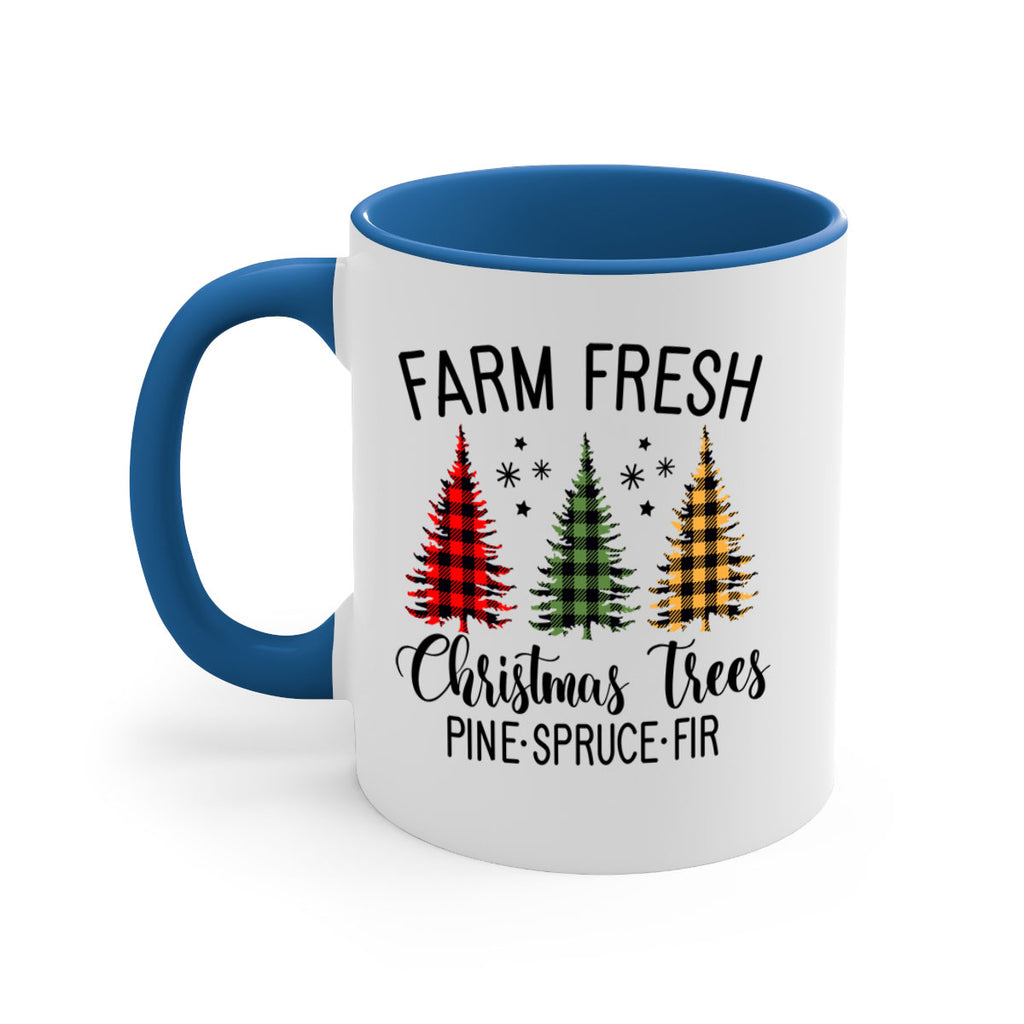 farm fresh christmas trees style 206#- christmas-Mug / Coffee Cup