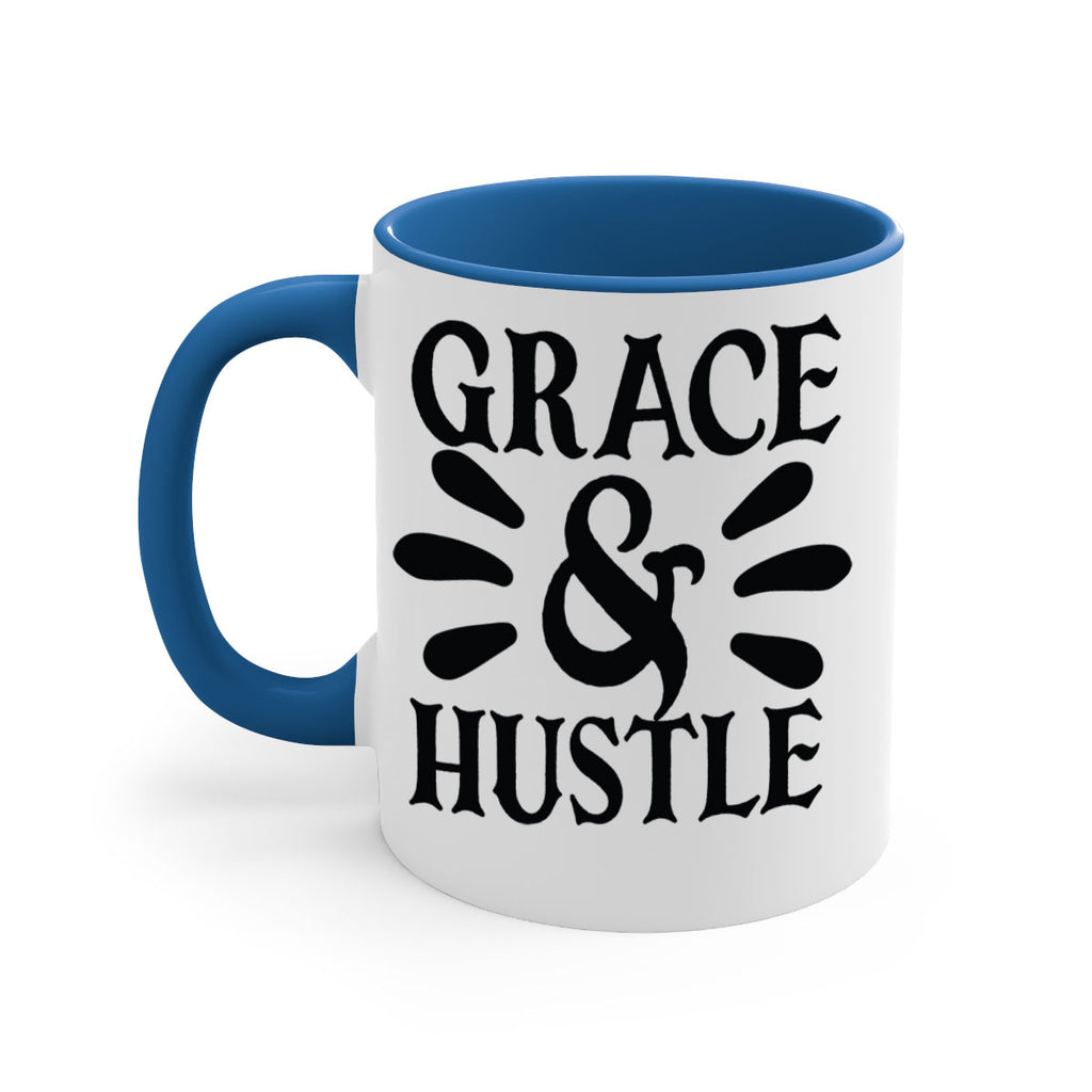 grace hustle Style 111#- motivation-Mug / Coffee Cup