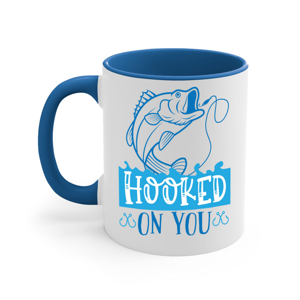 hooked on you 214#- fishing-Mug / Coffee Cup
