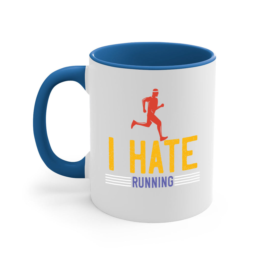 i hate running 40#- running-Mug / Coffee Cup