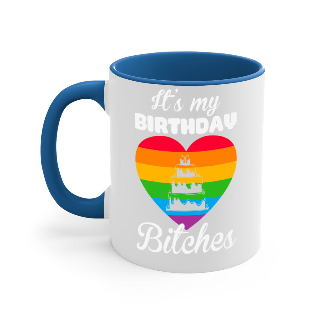 its my birthday lgbt happy lgbt 115#- lgbt-Mug / Coffee Cup