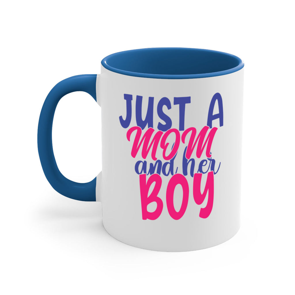 just a mom and her boy 392#- mom-Mug / Coffee Cup