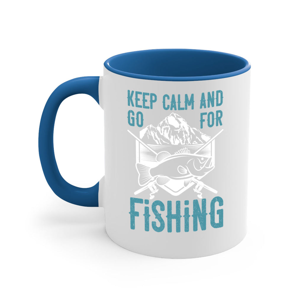 keep calm and go for fishing 247#- fishing-Mug / Coffee Cup