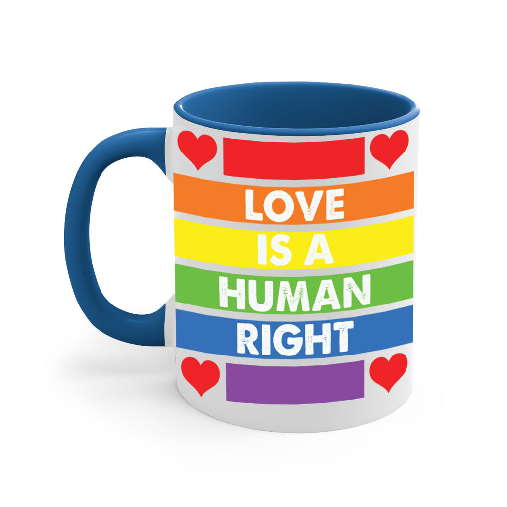 love is a human right lgbt 86#- lgbt-Mug / Coffee Cup