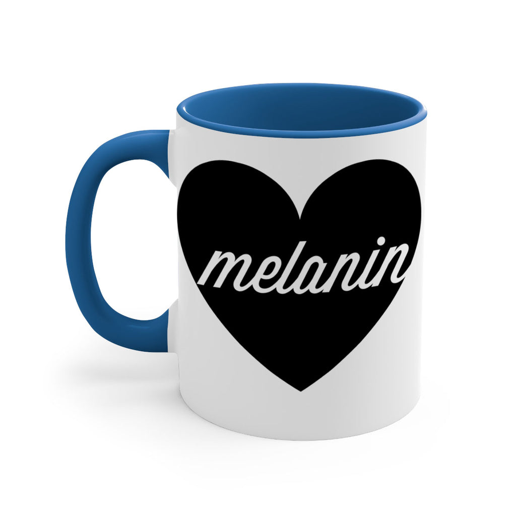 melanin loveheart 76#- black words - phrases-Mug / Coffee Cup