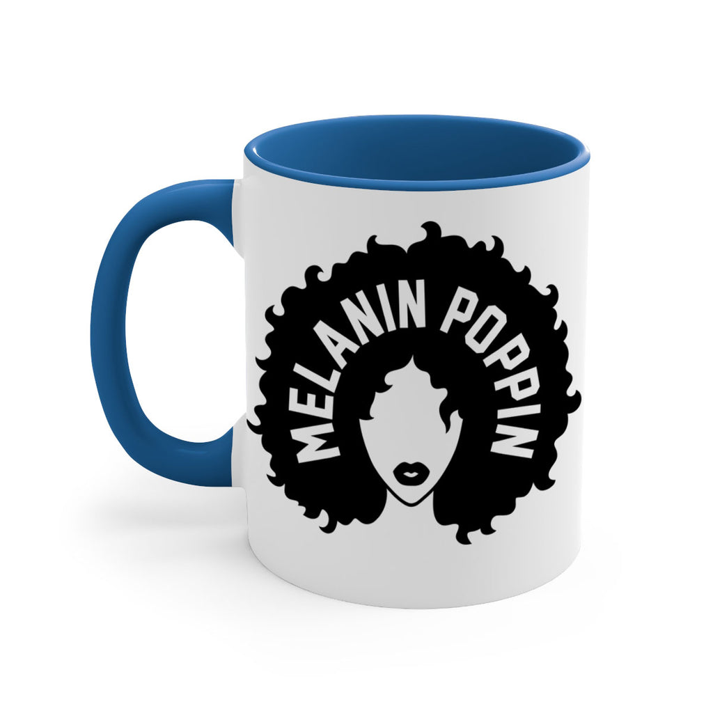 melanin poppin 26#- Black women - Girls-Mug / Coffee Cup
