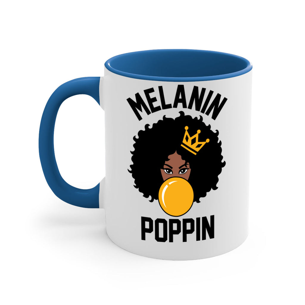 melanin poppin afro girl 25#- Black women - Girls-Mug / Coffee Cup