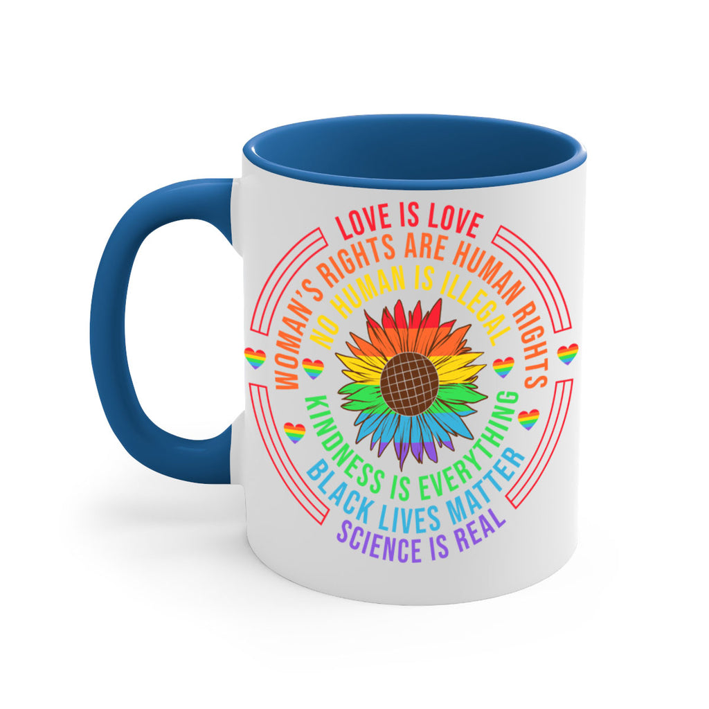 rainbow lgbt pride flower lgbt 27#- lgbt-Mug / Coffee Cup