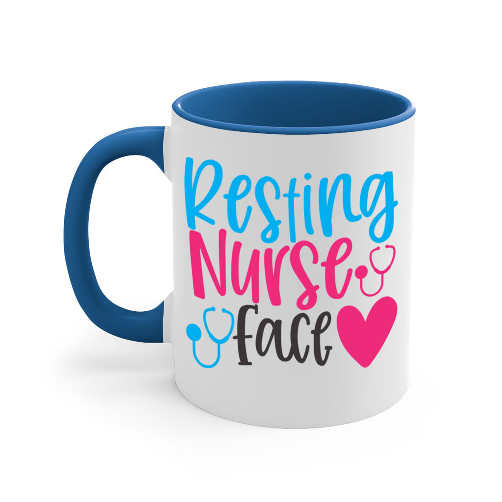 resting nurse face Style Style 56#- nurse-Mug / Coffee Cup