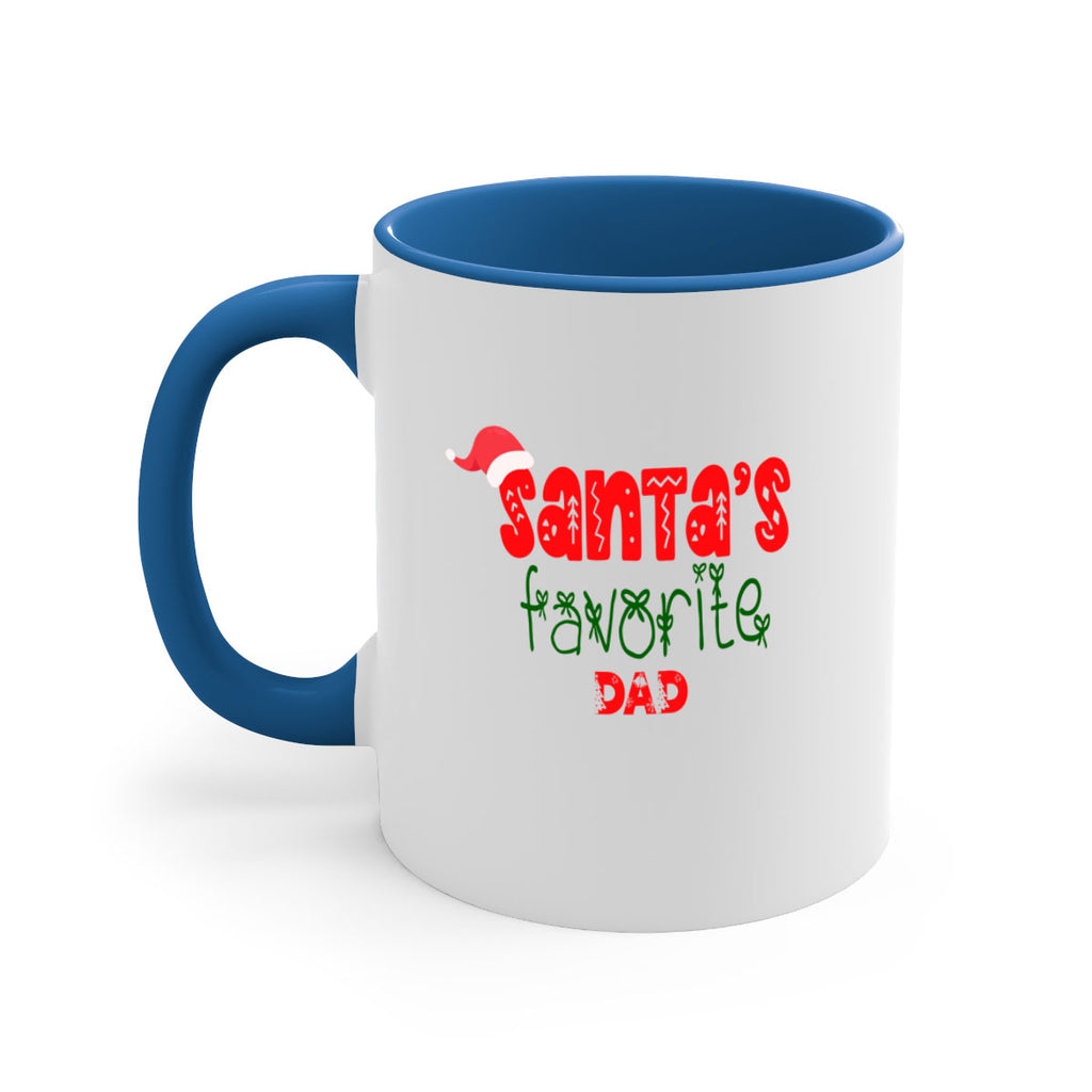 santas favorite dad style 763#- christmas-Mug / Coffee Cup