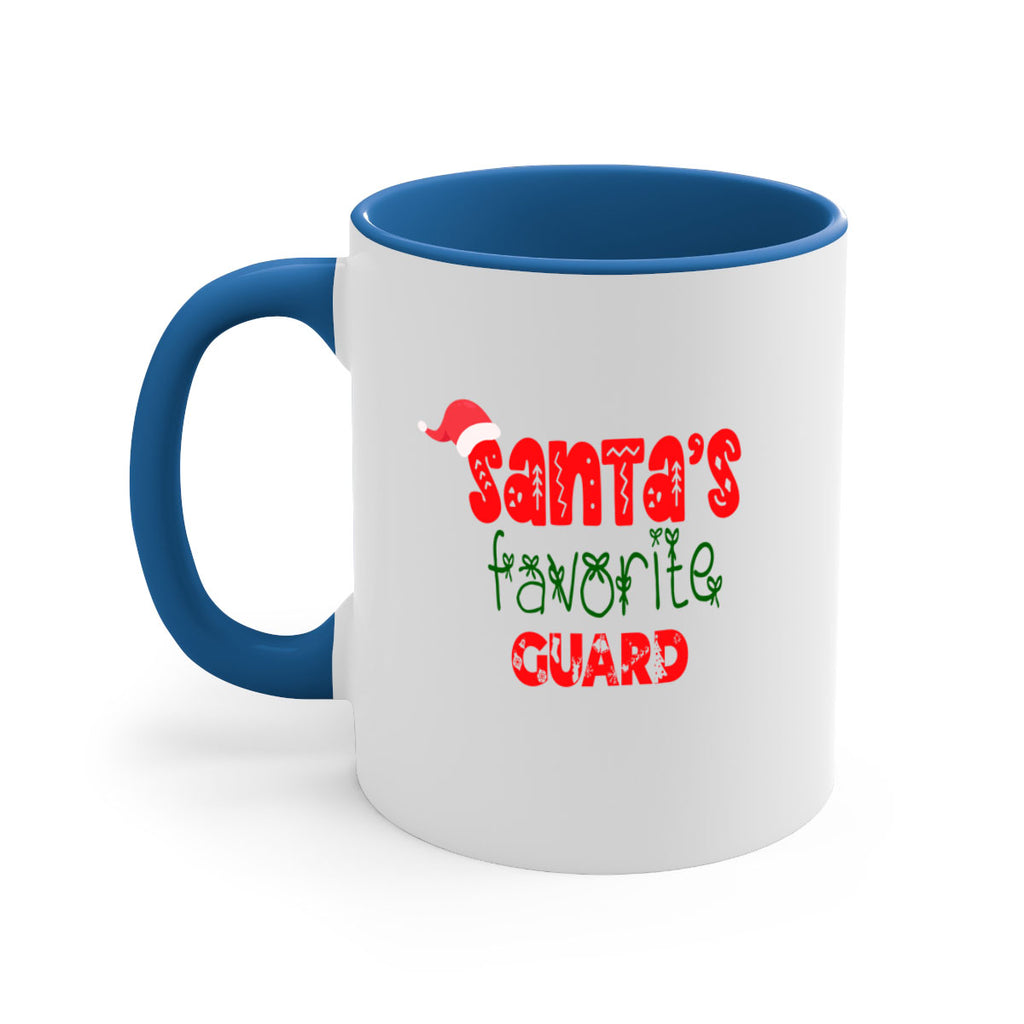 santas favorite guard style 858#- christmas-Mug / Coffee Cup