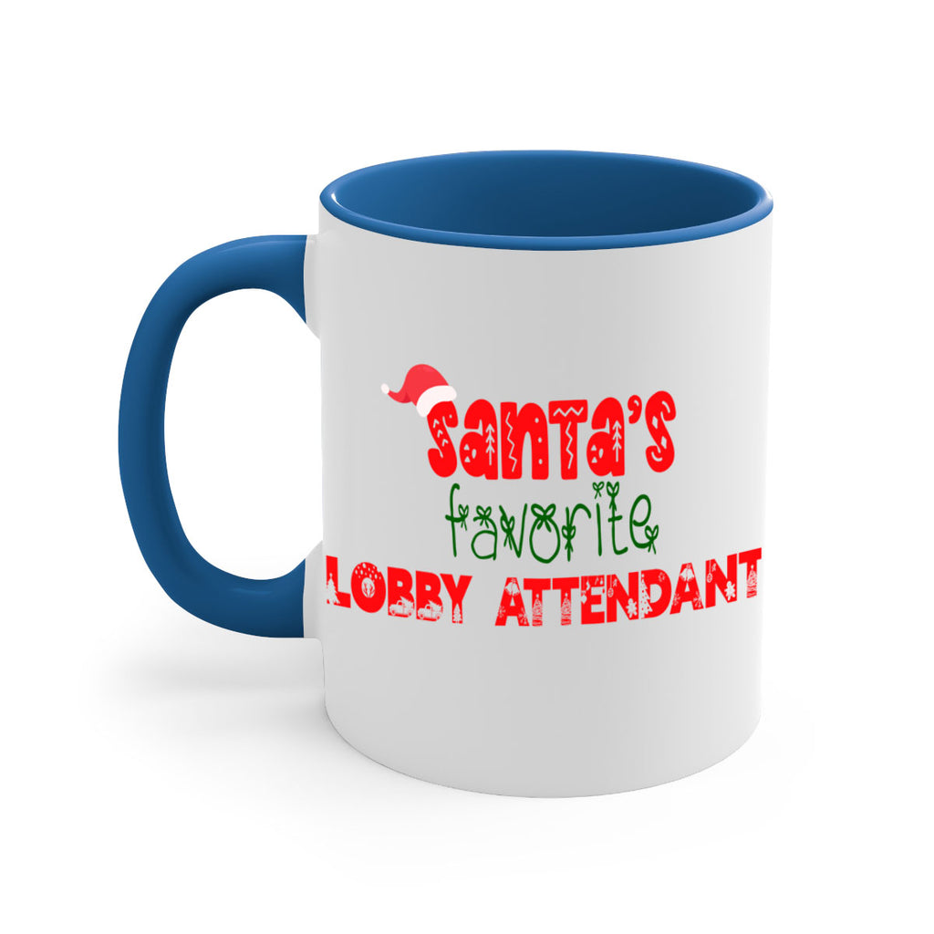 santas favorite lobby attendant style 926#- christmas-Mug / Coffee Cup