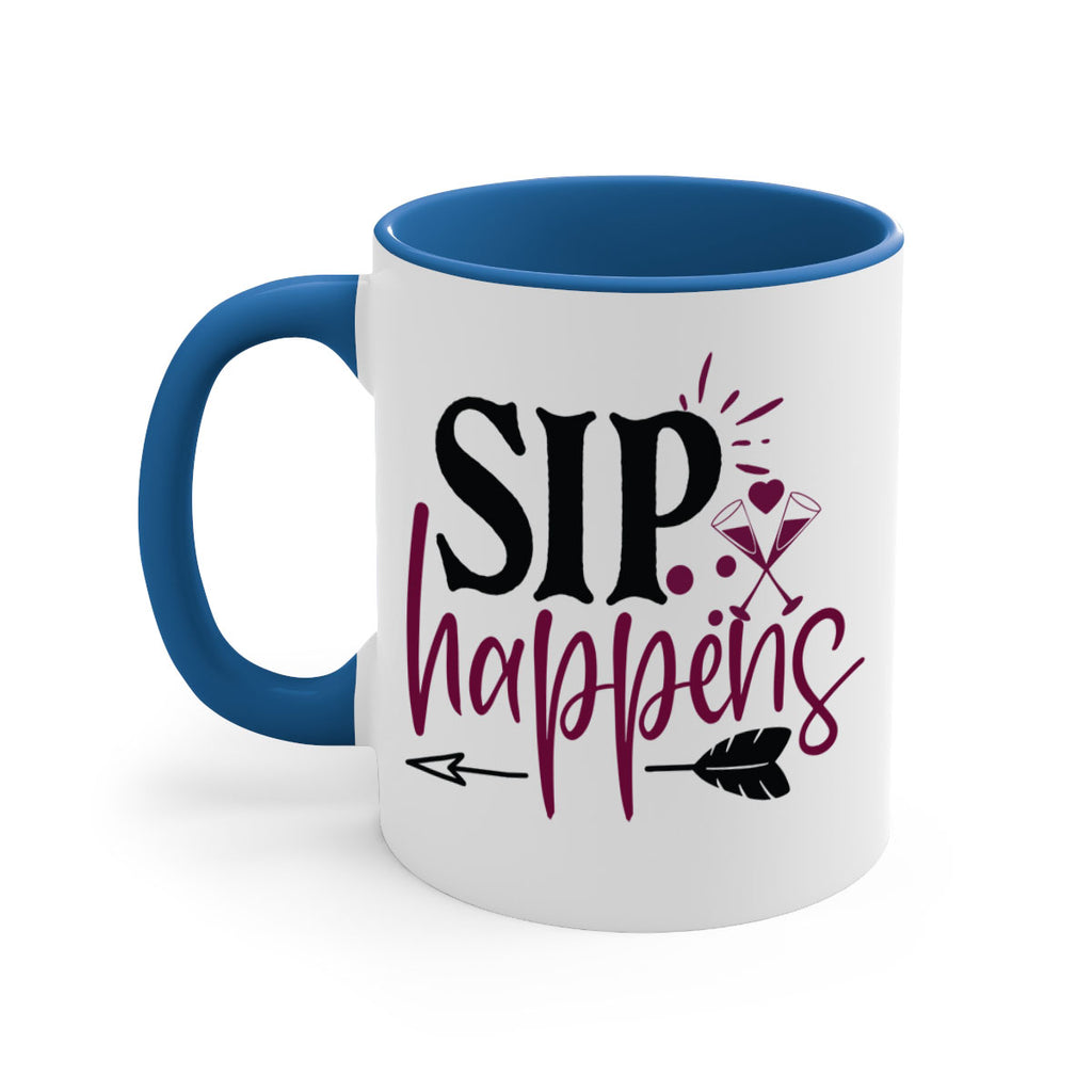 sip happens 164#- wine-Mug / Coffee Cup