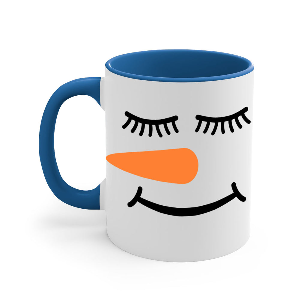 snowman face #- christmas-Mug / Coffee Cup