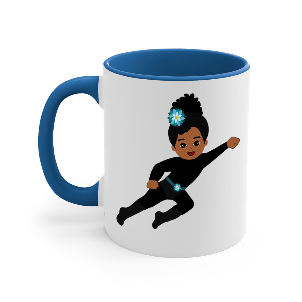 super kids girl 10#- Black women - Girls-Mug / Coffee Cup