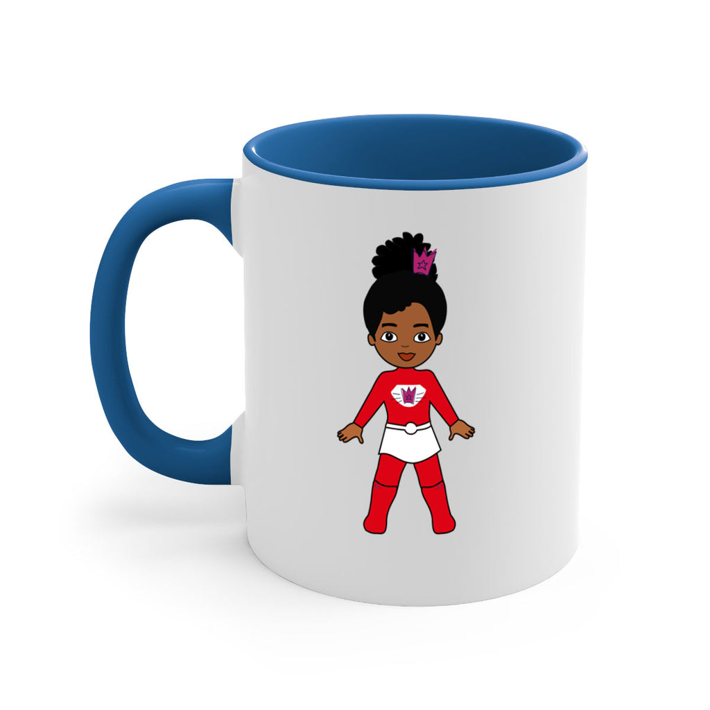 super kids girl 5#- Black women - Girls-Mug / Coffee Cup