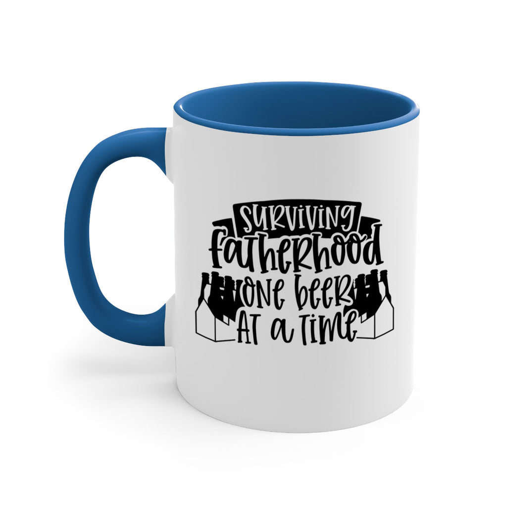 surviving fatherhood one beer at a time 19#- fathers day-Mug / Coffee Cup