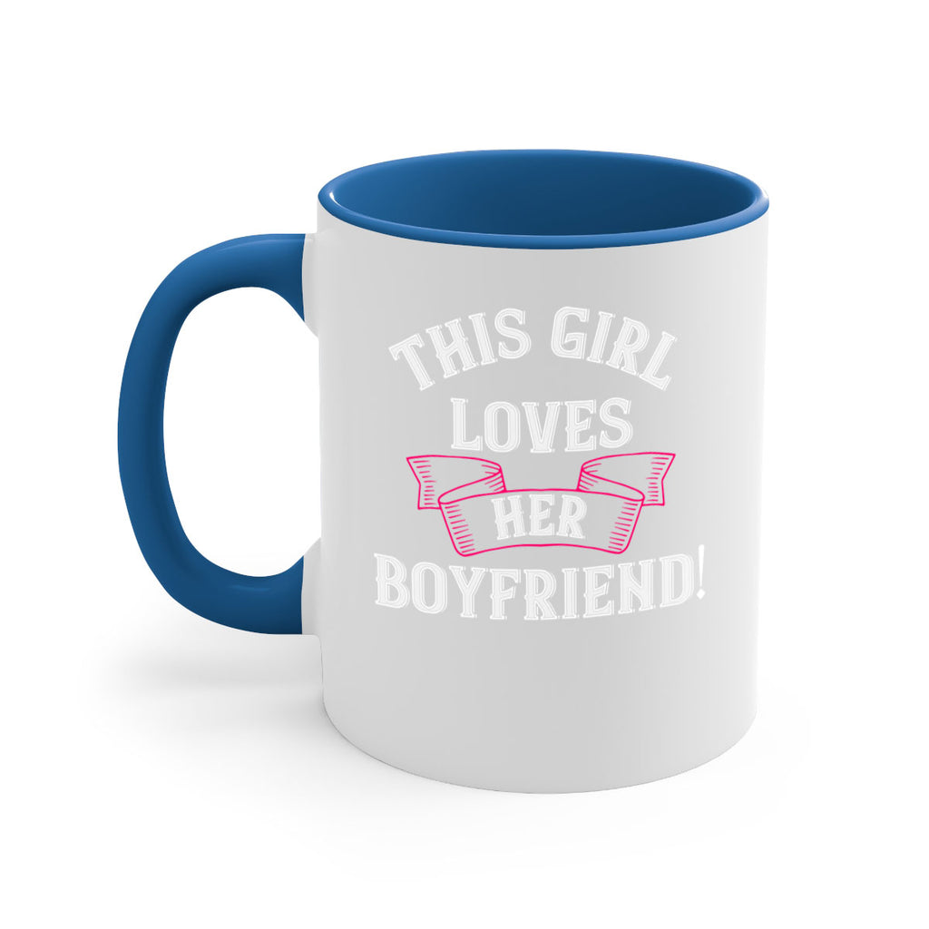 this girl loves her boyfriend 7#- valentines day-Mug / Coffee Cup