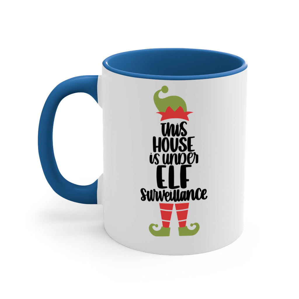 this house is under elf surveillance 38#- christmas-Mug / Coffee Cup