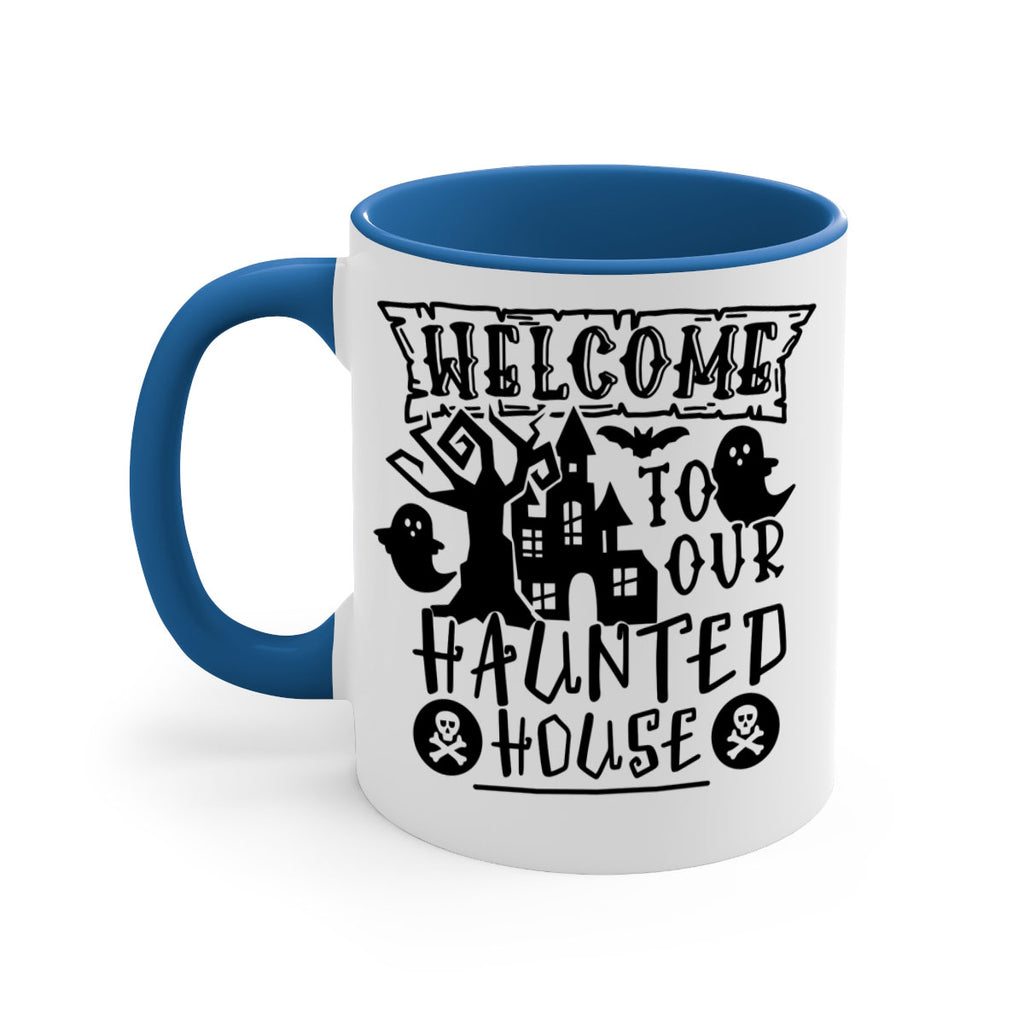 welcome to our haunted house 13#- halloween-Mug / Coffee Cup