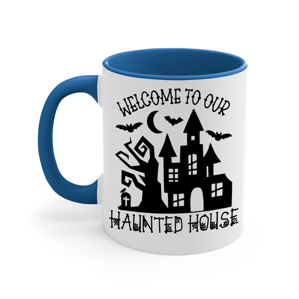 welcome to our haunted house 14#- halloween-Mug / Coffee Cup