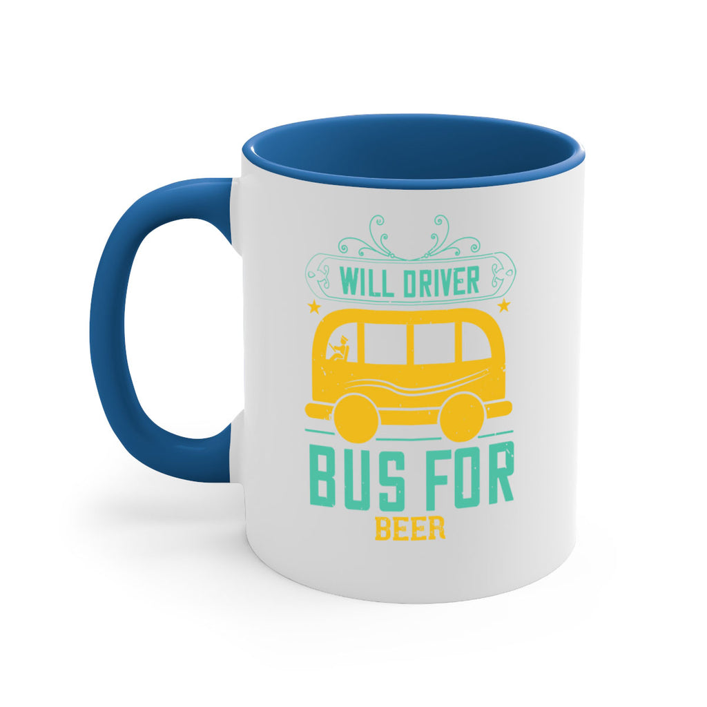 will driver bus for beer Style 6#- bus driver-Mug / Coffee Cup