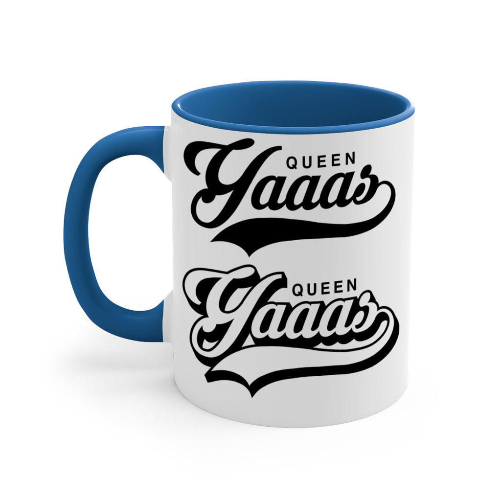 yaaas queen script 5#- black words - phrases-Mug / Coffee Cup
