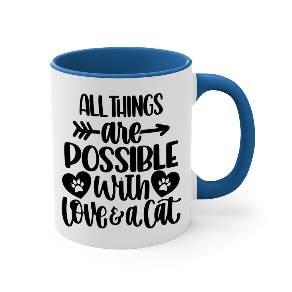 All Things Are Possible Style 75#- cat-Mug / Coffee Cup