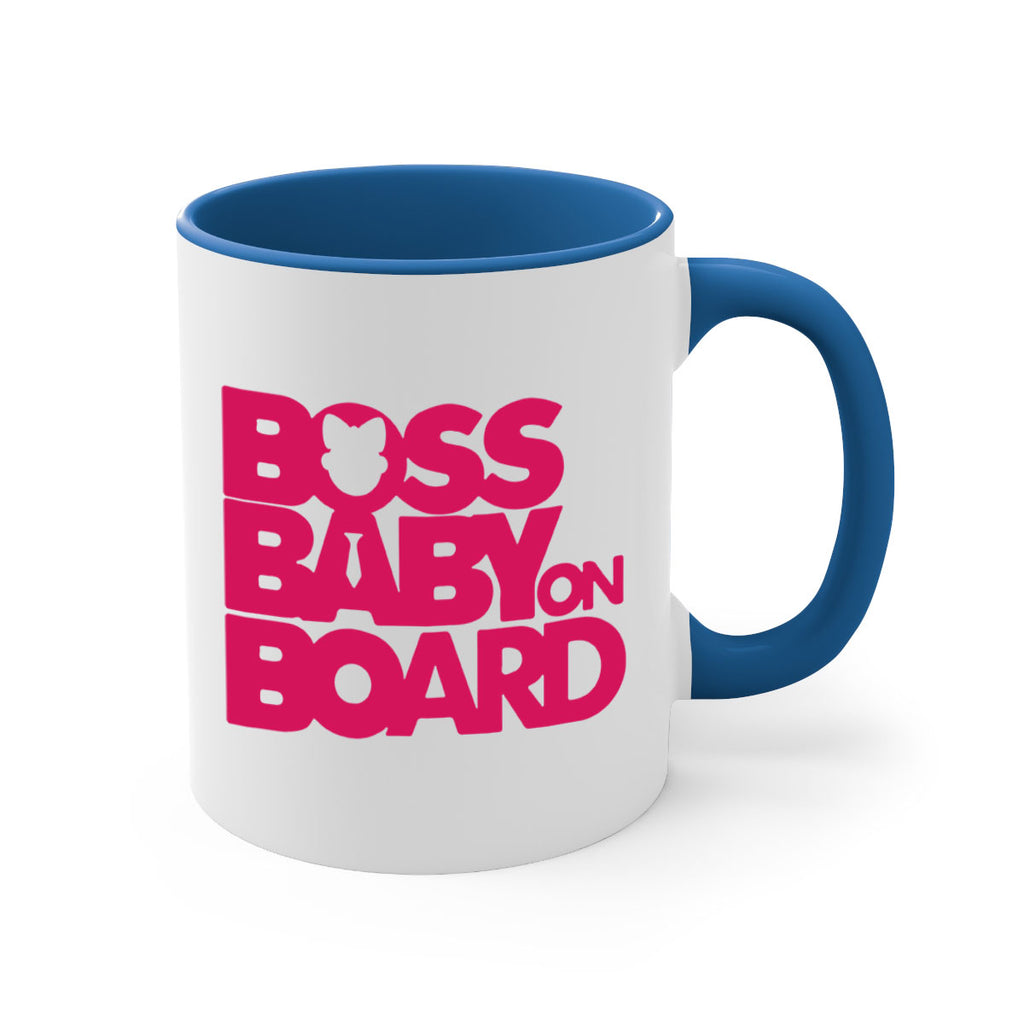 Boss Baby On Board 3#- black words - phrases-Mug / Coffee Cup
