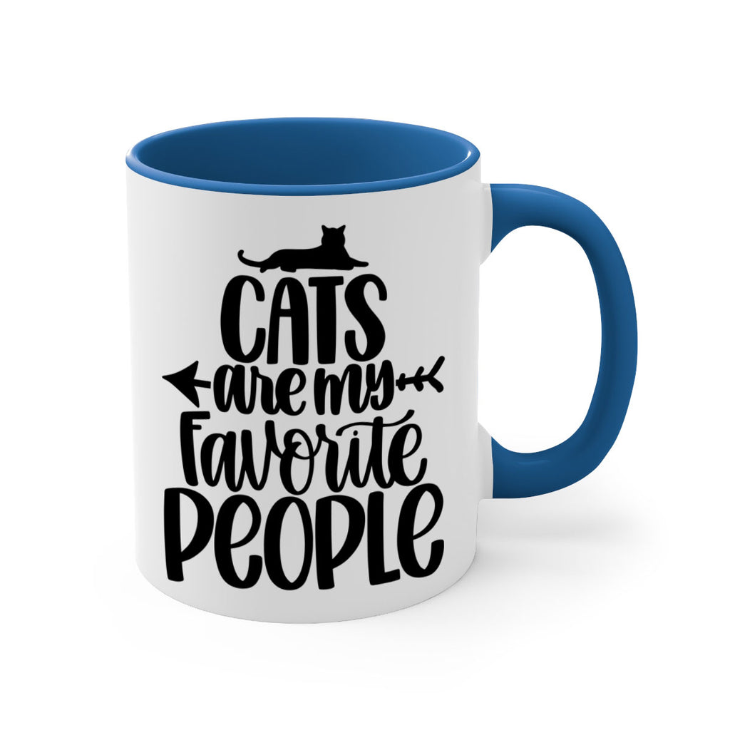 Cats Are My Favorite People Style 90#- cat-Mug / Coffee Cup