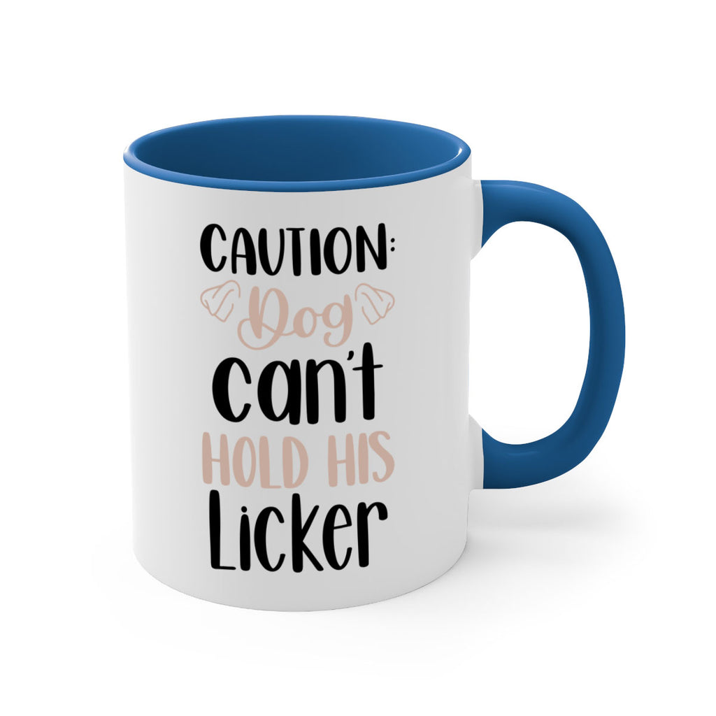Caution Dog Cant Hold Style 31#- Dog-Mug / Coffee Cup