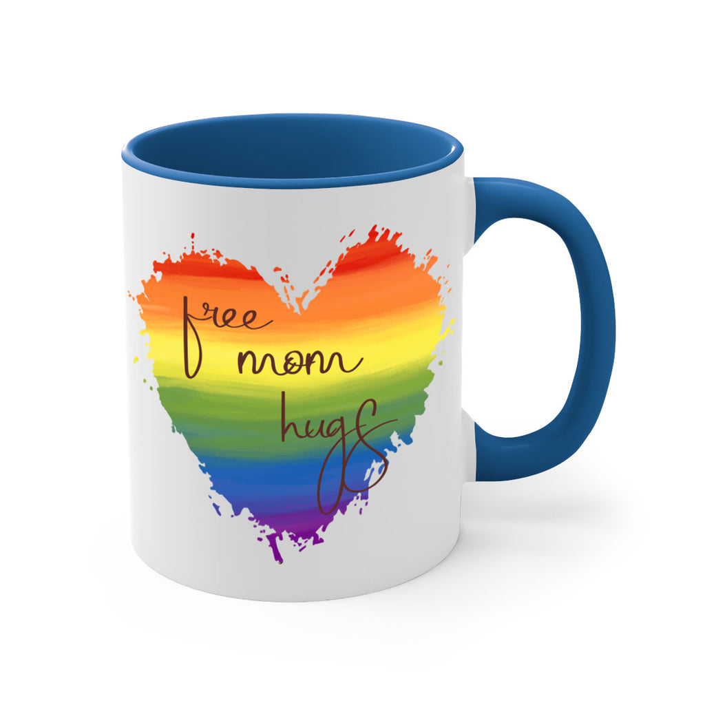 Free Mom Hugs Rainbow Pride Lgbt Png 35#- lgbt-Mug / Coffee Cup